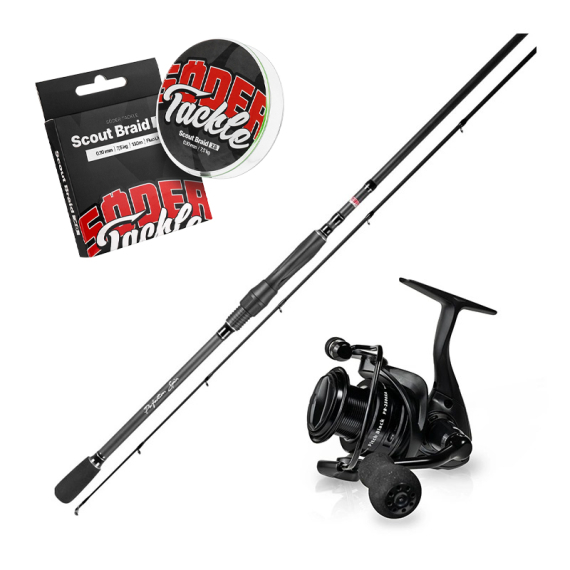 Söder Tackle Perfection Spin & Okuma Pitch Black V2 Combo in der Gruppe Angelsets / Spinning Sets / Barsch Spinning Combo bei Sportfiskeprylar.se (PERFECTIONOKUMCOMBO)