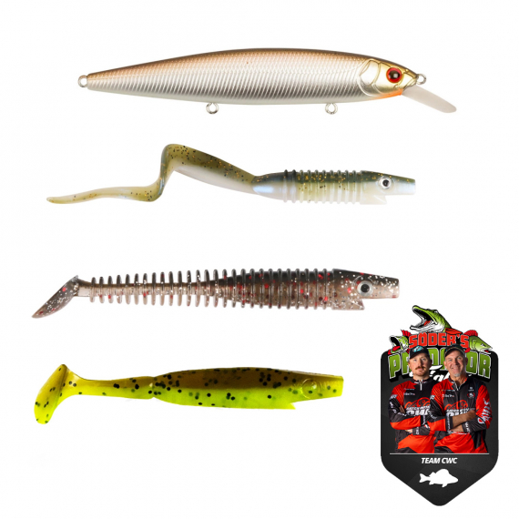 Team CWC PredatorFight Bait Combo Perch in der Gruppe Köder / Köder Sets / Köder Sets Barsch bei Sportfiskeprylar.se (PF20TCWCABBORRE1)