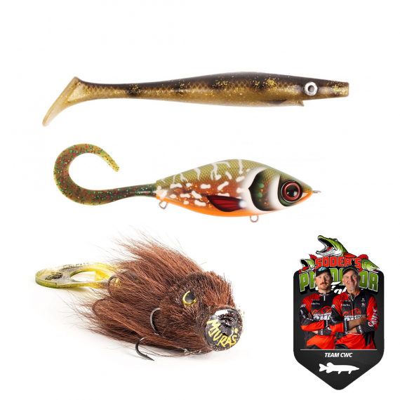 Team CWC PredatorFight Bait Combo Pike in der Gruppe Köder / Köder Sets / Köder Sets Hecht bei Sportfiskeprylar.se (PF21CWCGADDA1)
