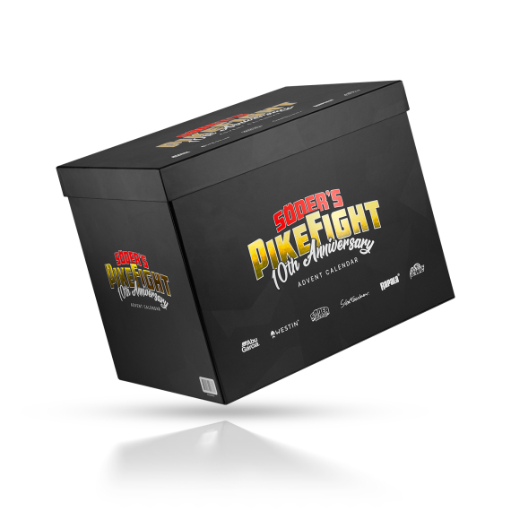 PikeFight 10th Anniversary Advent Calendar in der Gruppe Sonstiges / Geschenke & Geschenkführer / Adventskalender bei Sportfiskeprylar.se (PFKALENDER2025)
