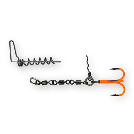 Pikecraft 3-Swivel Chain Stinger Kit M UVO in der Gruppe Haken & Zubehör / Stinger & Stinger Zubehör / Stingers bei Sportfiskeprylar.se (PIKECRAFT1199-0001r)