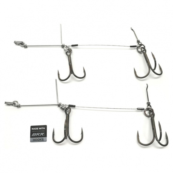Pikecraft Set 8 The Stinger - Double XL Big Hook in der Gruppe Haken & Zubehör / Stinger & Stinger Zubehör / Stingers bei Sportfiskeprylar.se (PIKECRAFT1301)