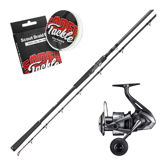 PikeFight V2 & FA Miravel Pike Spinning Combo 8\'6\'\' 110g in der Gruppe Angelsets / Spinning Sets / Hecht Spinning Combo bei Sportfiskeprylar.se (PIKEFIGHTMIRAVEL26SET)