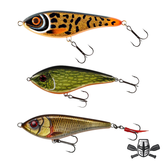 Pike Knight\'s Favorite Jerkbaits in der Gruppe / bei Sportfiskeprylar.se (PIKENIGHTBUNDLE)