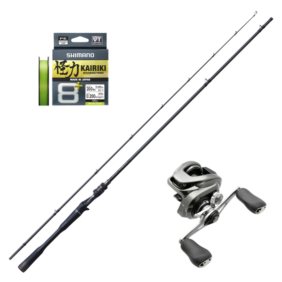 Shimano Poison Adrena Casting 1610M2 7-21g Metanium Combo in der Gruppe Angelsets / Baitcast Sets / Baitcast Sets Barsch bei Sportfiskeprylar.se (POISONADRENAMETANIUMSET)