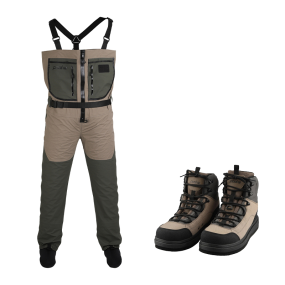 Pool 12 Poseidon Zip & Enduro Wading Kit in der Gruppe Kleidung & Schuhe / Wathosen & Watschuhe / Watangel Sets bei Sportfiskeprylar.se (POOL12POSEIDONVADARPAKET)