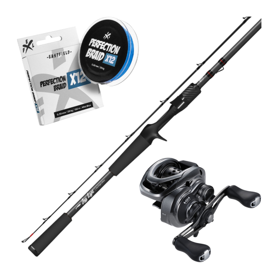 PerchFight V2 - Jigg Light Cast Combo 7\'8\'\' 3-20g in der Gruppe Angelsets / Baitcast Sets / Baitcast Sets Barsch bei Sportfiskeprylar.se (PRCHFGHTCMB)