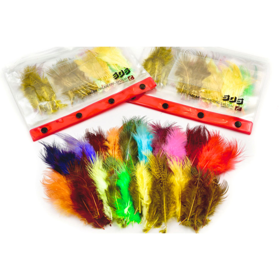 Frödin SNS Pheasant Rump Feather Pack in der Gruppe Haken & Zubehör / Fliegenbinden / Fliegenbindematerial / Feder & Bälge / Sonstige Federn bei Sportfiskeprylar.se (PRF-1)