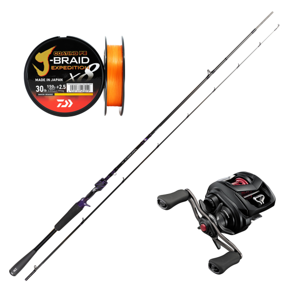 Daiwa Prorex Ags Baitcast 7\' 5-25g Universal Combo in der Gruppe Angelsets / Baitcast Sets / Baitcast Sets Barsch bei Sportfiskeprylar.se (PROREXAGSUNISET)