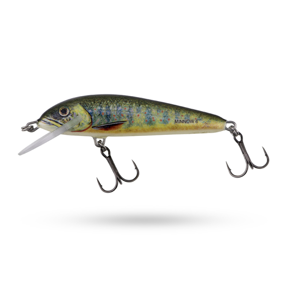 Salmo Minnow Sikning in der Gruppe Köder / Wobbler / Flachlaufende Wobbler bei Sportfiskeprylar.se (QMW008r)