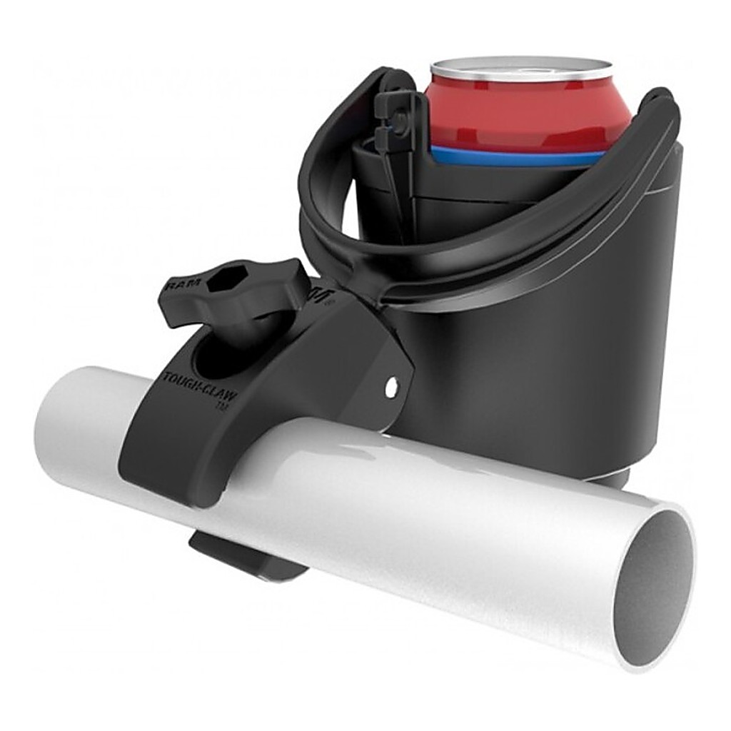 RAM Mounts Drink Cup Holder W/Toughclaw in der Gruppe Technik & Boot / Bootszubehör / Marine Mounts / Sonstiges Halterung bei Sportfiskeprylar.se (RAM-B-132-400)
