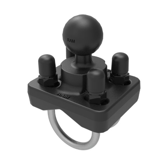 RAM Double U-Bolt Ball Base for 1\'\' - 1.25\'\' Rails in der Gruppe Technik & Boot / Bootszubehör / Marine Mounts / Sonstiges Halterung bei Sportfiskeprylar.se (RAM-B-235U)