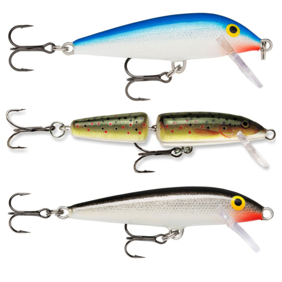 Rapala Forellenköder-Paket 7 cm in der Gruppe Köder / Köder Sets / Köder Sets Forelle & Putntake bei Sportfiskeprylar.se (RAPALATROUTPACK)