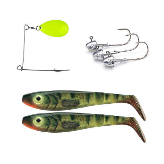Instant Spinnerbait McPike Realistic Colors 25cm in der Gruppe Köder / Köder Sets / Köder Sets Hecht bei Sportfiskeprylar.se (REALINSTANT25)