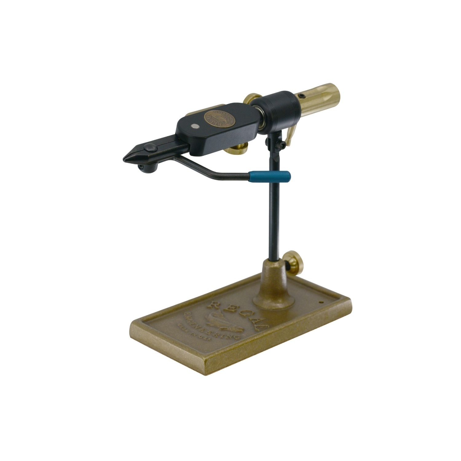 Regal Revolution Series Vise - Regular Head/Bronze Traditional Base in der Gruppe Haken & Zubehör / Fliegenbinden / Bindestock bei Sportfiskeprylar.se (REG-200-10T)
