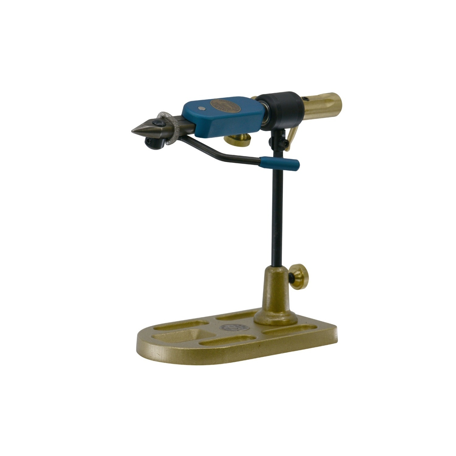Regal Revolution Series Vise - Stainless Steel Head/Bronze Pocket Base in der Gruppe Haken & Zubehör / Fliegenbinden / Bindestock bei Sportfiskeprylar.se (REG-200-40P)