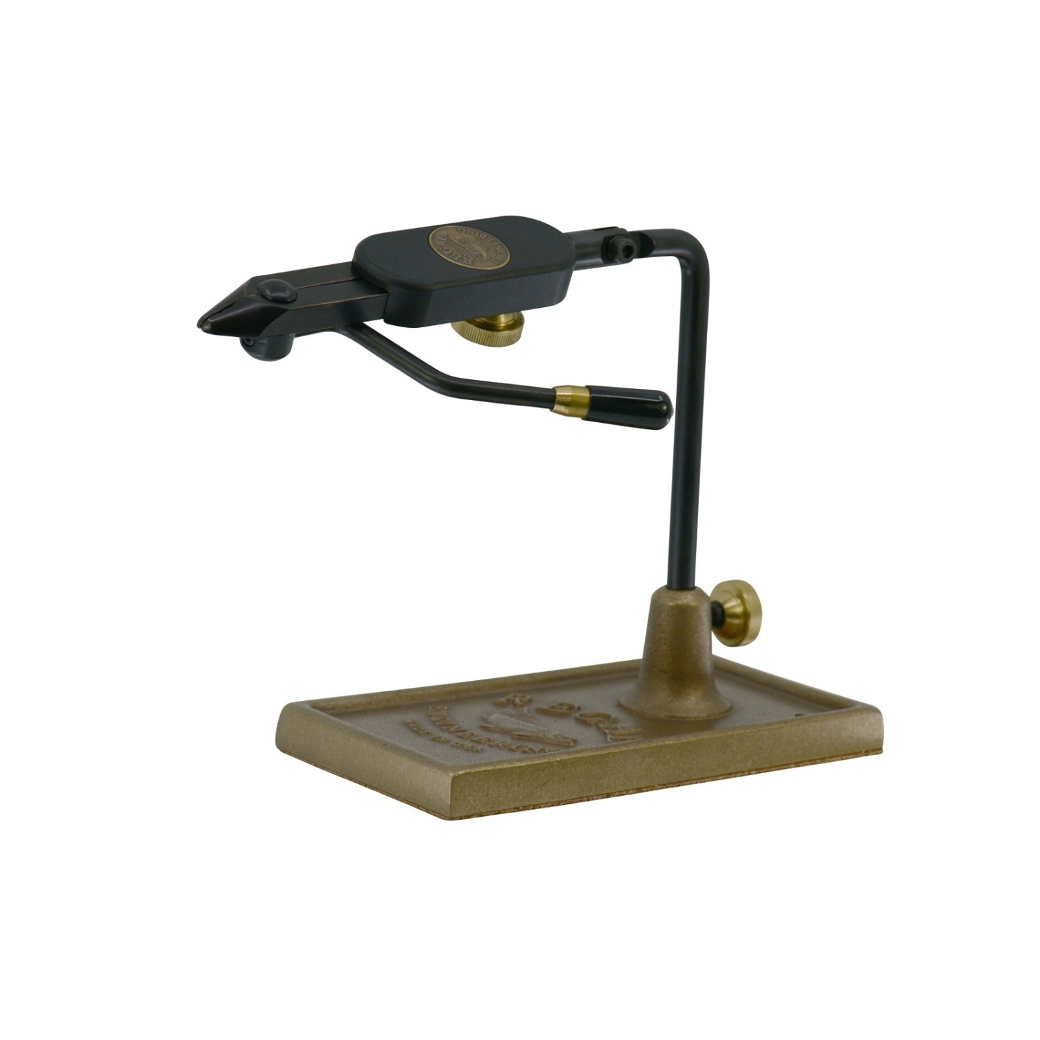 Regal Medallion Series Vise - Monster Jaws/Bronze Traditional Base in der Gruppe Haken & Zubehör / Fliegenbinden / Bindestock bei Sportfiskeprylar.se (REG-RPBMX-80T)