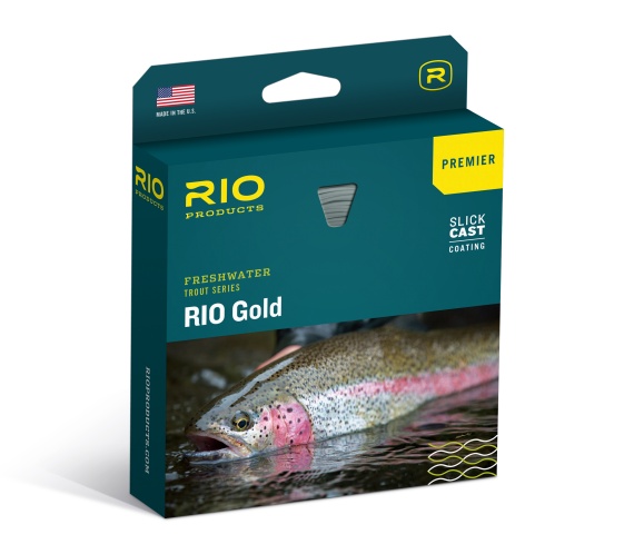 RIO Premier Gold Fly Line Float Moss/Gold in der Gruppe Angelmethoden / Fliegenfischen / Fliegenschnüre / Einhand bei Sportfiskeprylar.se (RP19230r)