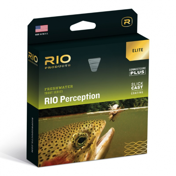 RIO Elite Perception Green/Camo/Grey in der Gruppe Schnüre / Fliegenschnüre / Einhand bei Sportfiskeprylar.se (RP19282r)