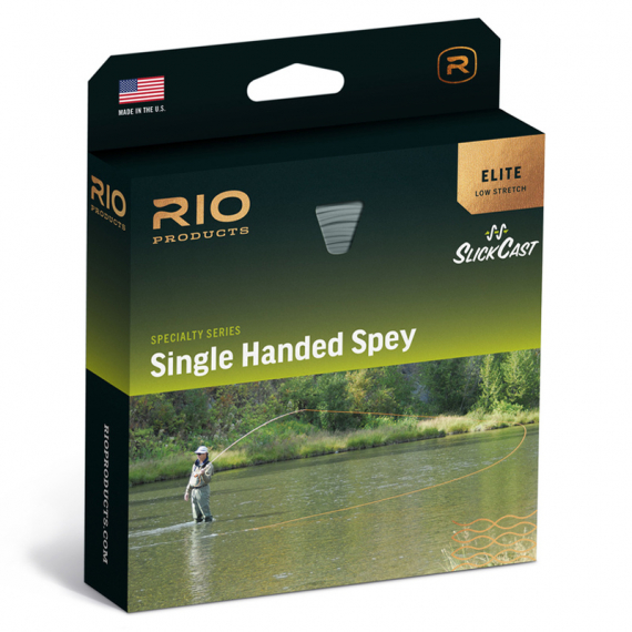 Rio Elite Single Handed Spey, Float Peach/Camo in der Gruppe Schnüre / Fliegenschnüre / Einhand bei Sportfiskeprylar.se (RP19536r)