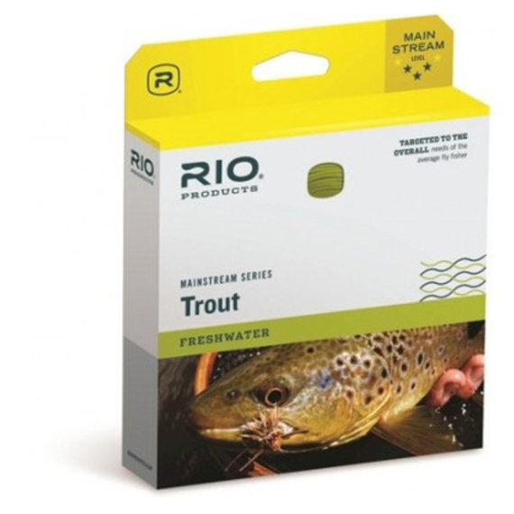 RIO Mainstream Trout Lemon Green in der Gruppe Schnüre / Fliegenschnüre / Einhand bei Sportfiskeprylar.se (RP20741r)