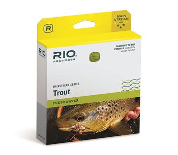 RIO Mainstream Trout Lemon Green, WF7F in der Gruppe Schnüre / Fliegenschnüre bei Sportfiskeprylar.se (RP20744)