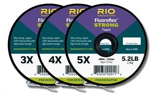 Rio Fluoroflex Strong Tippet 3-Pack in der Gruppe Angelmethoden / Fliegenfischen / Vorfächer & Vorfachmaterial / Vorfachmaterial Fliegenfischen bei Sportfiskeprylar.se (RP22453r)