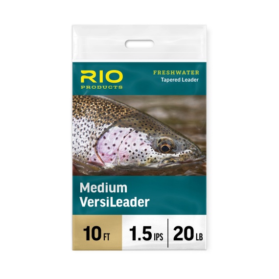 Rio Trout VersiLeader Medium 10ft in der Gruppe Angelmethoden / Fliegenfischen / Vorfächer & Vorfachmaterial / Fertige Fliegenvorfächer / Polyleaders bei Sportfiskeprylar.se (RP24658r)