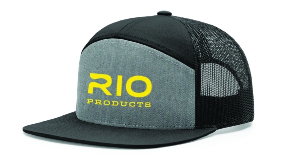 Rio 7 Panel Mesh Back Heater Gray/Black One Size in der Gruppe Kleidung & Schuhe / Kappen & Kopfbedeckungen / Caps / Trucker-Kappen bei Sportfiskeprylar.se (RP26196)