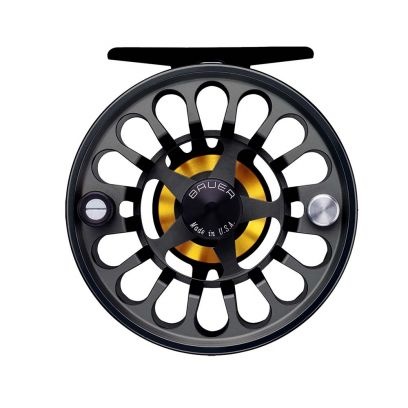 Bauer RX Black Fly Reel in der Gruppe Angelrollen / Fliegenrollen & Zusätzliche Spule / Fliegenrollen bei Sportfiskeprylar.se (RX1-G-BKr)