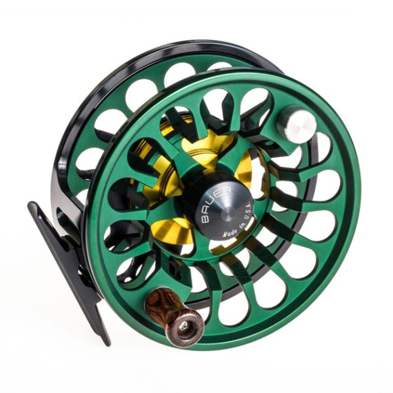 Bauer RX Dark Green Fly Reel in der Gruppe Angelrollen / Fliegenrollen & Zusätzliche Spule / Fliegenrollen bei Sportfiskeprylar.se (RX1-G-GRNr)