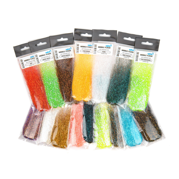 Mobile Flash Hair in der Gruppe Haken & Zubehör / Fliegenbinden / Fliegenbindematerial / Flash & synthetische Flügel bei Sportfiskeprylar.se (S-263665r)