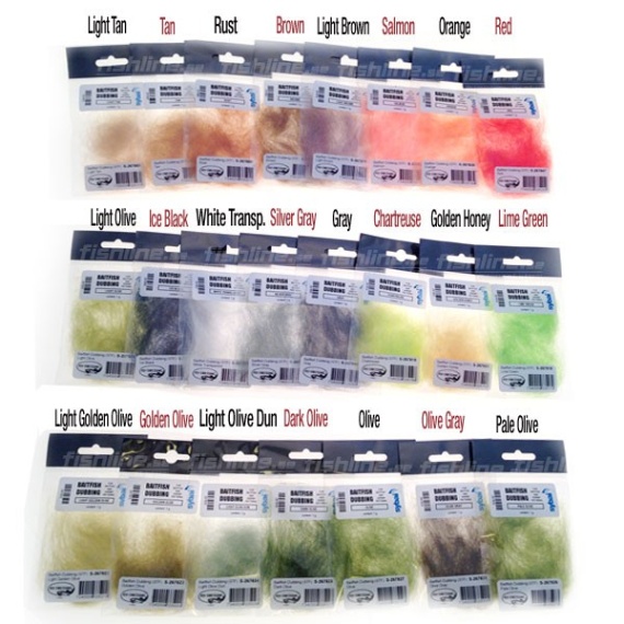 Baitfish Dubbing - Gray in der Gruppe Haken & Zubehör / Fliegenbinden / Fliegenbindematerial / Dubbing bei Sportfiskeprylar.se (S-267895)