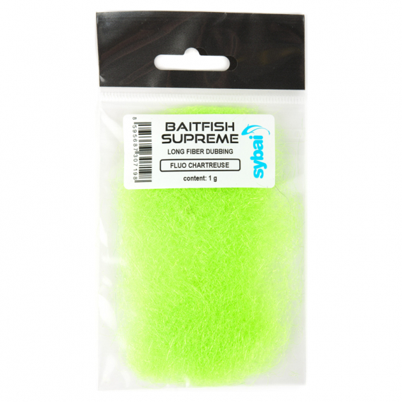 Baitfish Supreme - Fluo Chartreuse in der Gruppe Haken & Zubehör / Fliegenbinden / Fliegenbindematerial / Dubbing bei Sportfiskeprylar.se (S-273017)