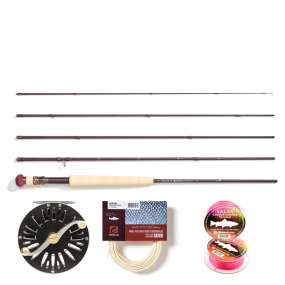 Salar S4 #7/8 10\' SH Fly Set in der Gruppe Angelsets / Fliegenfischen Sets / Einhändige Fliegenfischer-Sets bei Sportfiskeprylar.se (SALARS478SET)