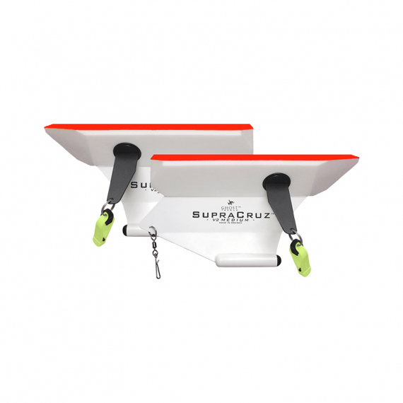Ghost Supracruz Medium Paravane (Paar - Links+Rechts) in der Gruppe Werkzeuge & Zubehör / Paravanes bei Sportfiskeprylar.se (SC-M)
