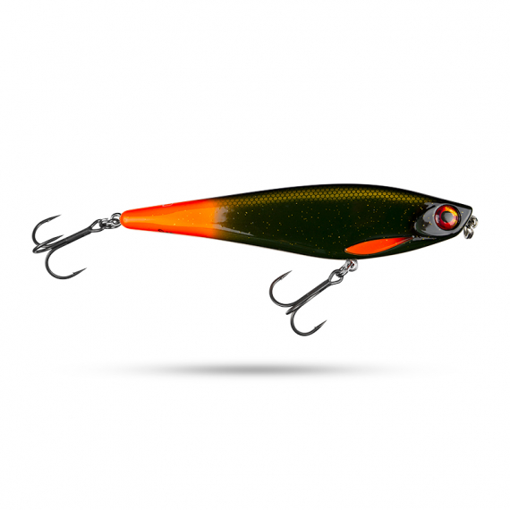Scout Jerkbait 16 cm 68g Slow Sink - Motoroil Hottail in der Gruppe Köder / Jerkbaits bei Sportfiskeprylar.se (SCJK162SS-21)