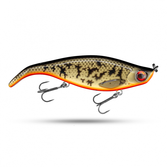 Scout Lip 14cm, 57g, Slow Sink - Brindle Bulldog in der Gruppe Köder / Wobbler / Flachlaufende Wobbler bei Sportfiskeprylar.se (SCLIPSS140-06)