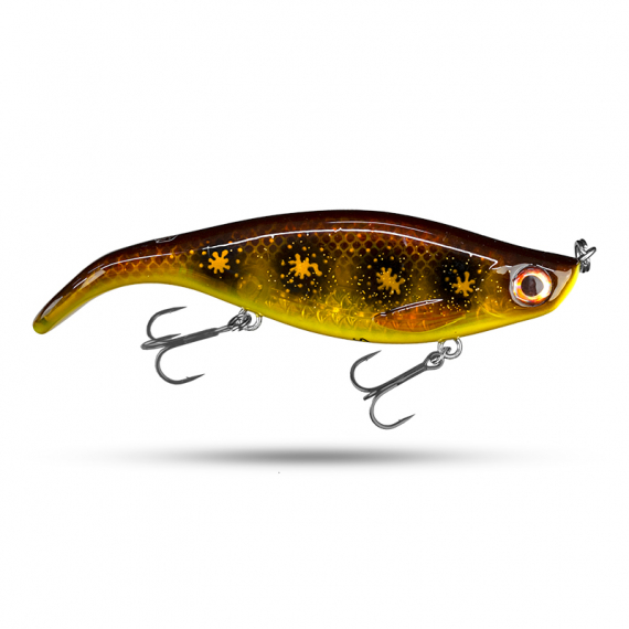 Scout Lip 14cm, 57g, Slow Sink - Gold Dust in der Gruppe Köder / Wobbler / Flachlaufende Wobbler bei Sportfiskeprylar.se (SCLIPSS140-12)