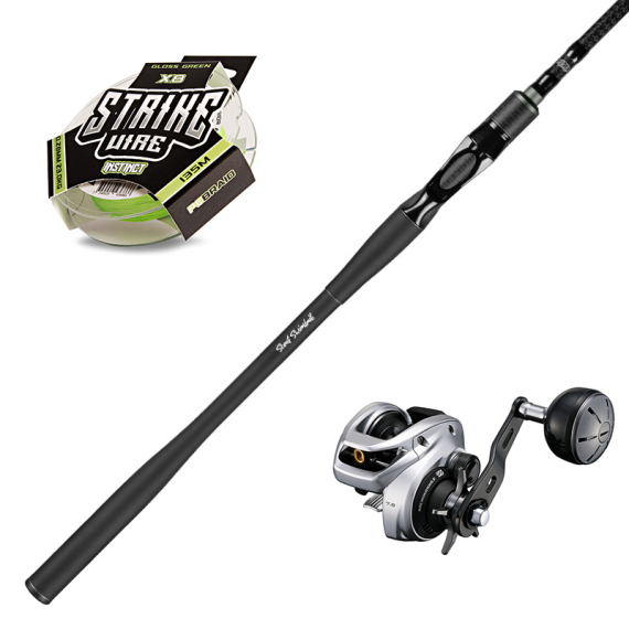 Scout Swimbait -140g Tranx B Combo in der Gruppe Angelsets / Baitcast Sets / Baitcast Set Hecht bei Sportfiskeprylar.se (SCOYSWIMBAITTRANXSET)