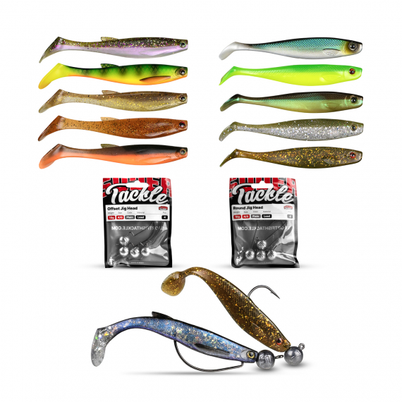 Scout Shad Söderjiggen Bundle in der Gruppe Köder / Köder Sets / Köder Sets Barsch bei Sportfiskeprylar.se (SCSSJB1)