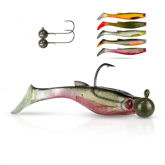 Scout Shad Tungsten Round Jig Head Bundle in der Gruppe Köder bei Sportfiskeprylar.se (SCSTJH1)