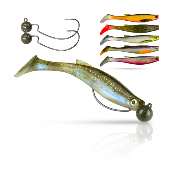 Scout Shad Tungsten Offset Jig Head Bundle in der Gruppe Köder / Köder Sets / Köder Sets Barsch bei Sportfiskeprylar.se (SCSTJH2)