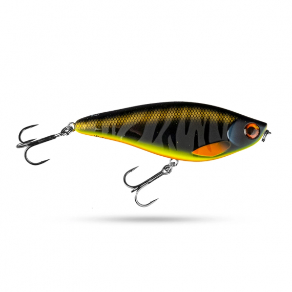 Scout Swimmer 140mm 105g Slow Sink - Black Perch in der Gruppe Köder / Swimbaits / Hartplastik Swimbaits bei Sportfiskeprylar.se (SCSWSS14-14)