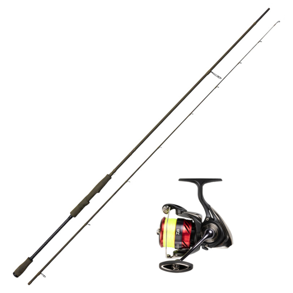 Savage Gear SG4 Ninja 2000 Set in der Gruppe Angelsets / Spinning Sets / Barsch Spinning Combo bei Sportfiskeprylar.se (SG4NINJASET)
