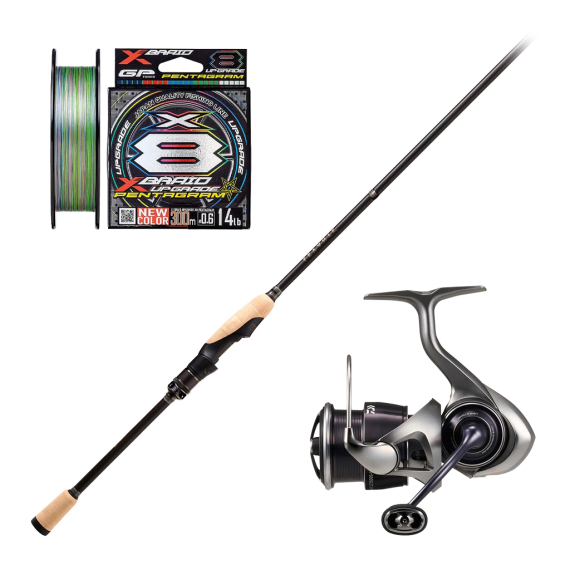 Megabass Levante - F3.1/2-70LVS 2P Shakyhead & Caldia Combo in der Gruppe Angelsets / Spinning Sets / Barsch Spinning Combo bei Sportfiskeprylar.se (SHAKYHEADCOMBO)