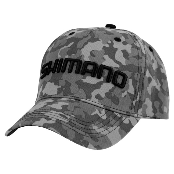 Shimano Cap Grey Camo in der Gruppe Kleidung & Schuhe / Kappen & Kopfbedeckungen / Caps bei Sportfiskeprylar.se (SHCAPGCA)