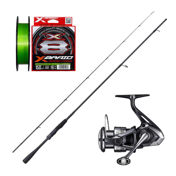 Shimano Zodias & Miravel Spinning Combo - 7\'0\'\'5-15g 2pc in der Gruppe Angelsets / Spinning Sets / Barsch Spinning Combo bei Sportfiskeprylar.se (SHIMANOZODIASMIRAVELSET)