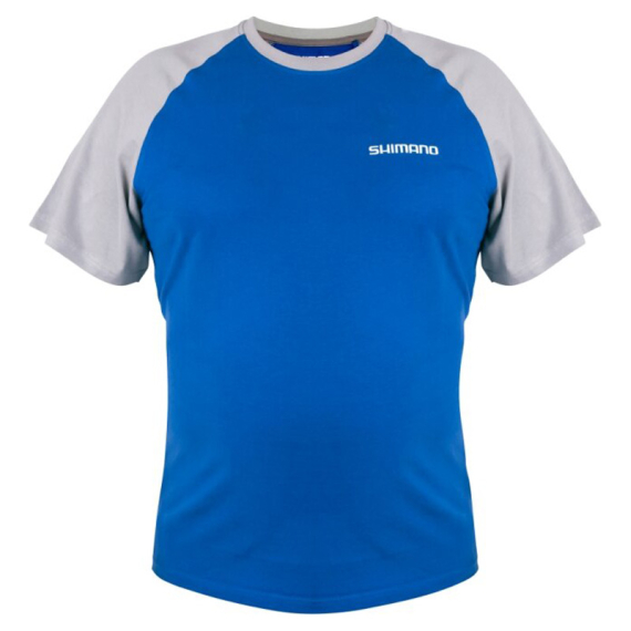 Shimano Short Sleeve T-Shirt Blue in der Gruppe Kleidung & Schuhe / Kleidung / T-shirts bei Sportfiskeprylar.se (SHSSSBULr)