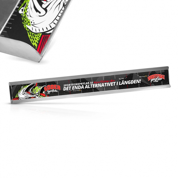 Söder Messbrett Aluminium 135 cm in der Gruppe Werkzeuge & Zubehör / Maßbänder bei Sportfiskeprylar.se (SMBALU135)